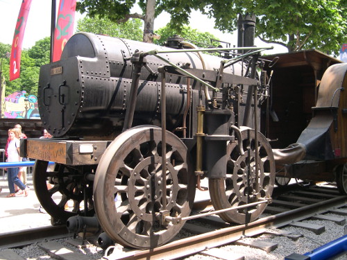 The Seguin multi-tube boiler steam locomotive 
